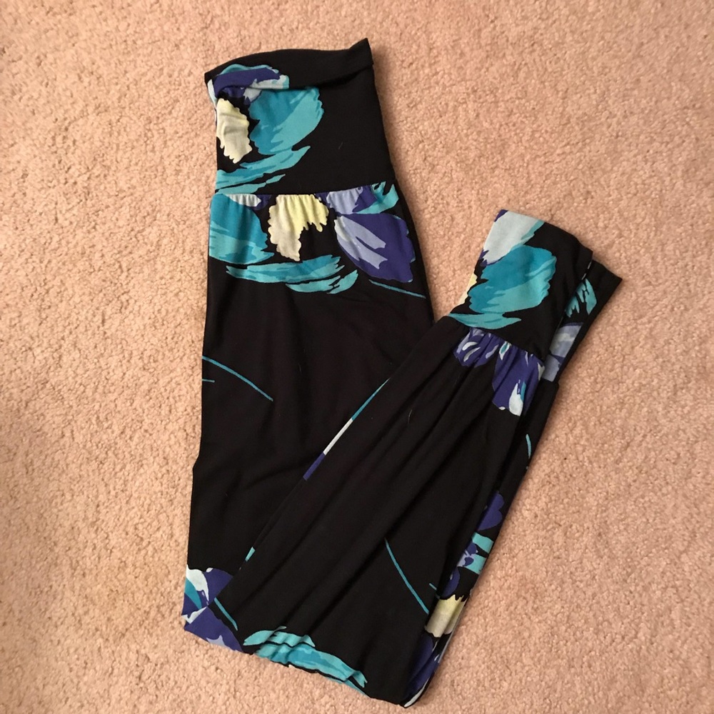 aerie floral harem pants